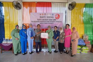 Sambut Hari Ibu ke 95, Persit Korem 072/Pamungkas Gelar Baksos