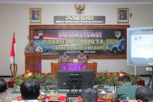 Tahun 2024 Polres Kebumen Kelola Anggaran Sebesar 101,9 Miliar Rupiah