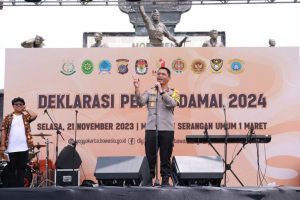 Kapolda DIY : Keamanan di Yogyakarta Bukanlah Sebuah Situasi, Namun Investasi