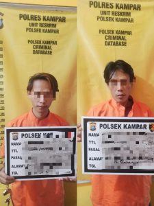 Pencuri dan Penadah Sepeda Motor Ditangkap Reskrim Polsek Kampar