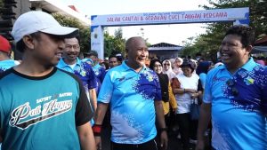 Jalan Santai Dan Gerakan Cuci Tangan Bersama Meriahkan HKN Ke -59 di Pati