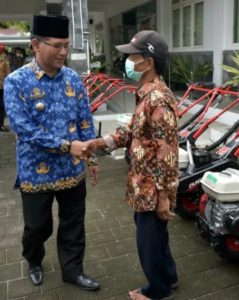 Pemkab Boyolali Kembali Salurkan Bantuan Alat Mesin Pertanian Kepada Petani