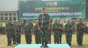 Kodim 0420/Sarko Siap Mengamankan Jalannya Pemilu Serentak