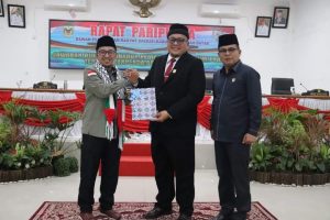 Bupati Eka Putra sampaikan Jawaban atas Pandangan Umum Fraksi DPRD Tanah Datar