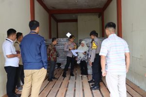 Datangi Gudang Logistik KPU Kab. Solok Selatan Ini Pesan AKBP Arief Mukti S.A.S S.H., S.I.K., M.Si