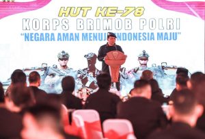 Kapolda Jateng Pimpin Upacara dan Syukuran HUT Brimob Ke 78 Tahun 2023