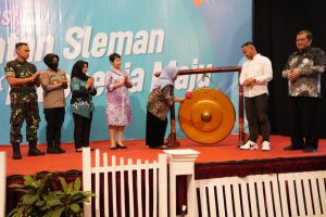 Peringati HKN ke 59, Bupati Sleman Launching Inovasi Sikat TB Dan ILP
