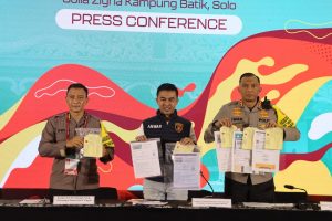 Buru Pelaku Hingga Surabaya, Satgas Gakkum Operasi Aman Bacuya Tangkap Penjual Tiket Palsu Piala Dunia U-17