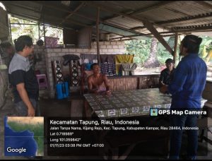 Gerak Cepat, Usai Terima Laporan Polsek Tapung Razia Diduga Tempat Perjudian Jenis Gelper