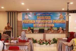 PJ Walikota Payakumbuh Buka Sosialisasi Undang-undang Cipta Kerja