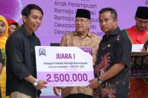 Acara Qasidah Serambi Fest Resmi Ditutup Kepala Disporapar NurSrizal,M.T