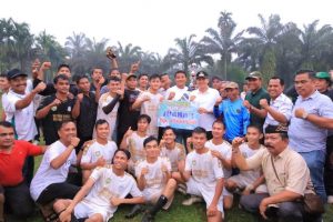 Bupati Pasaman Tutup Open Turnamen OTM CUP III Malampah Barat