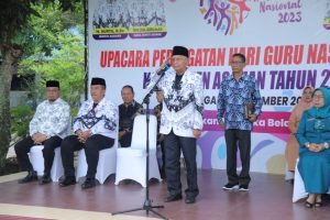 Bupati Asahan Pimpin Upacara Peringatan Hari Guru Nasional Ke 78 Tahun 2023