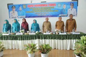 Rakornis TP. PKK Kabupaten Asahan di Kecamatan Aek Kuasan