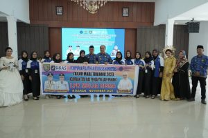 Wakil Bupati Asahan Tutup pelatihan berbasis kompetensi Tailor Made Training tahun 2023