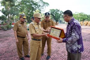 Bupati Asahan Pimpin Apel Gabungan Bulan November 2023