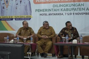 Sekda Kabupaten Asahan Buka Bimtek Pengelolaan BMD Dan Sosialisasi Pemanfaatan BMD
