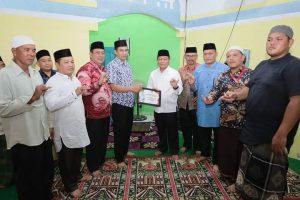 Pemko Tanjungbalai Berikan Dana Hibah Untuk Pembangunan Musholla Rahmat Ilahi