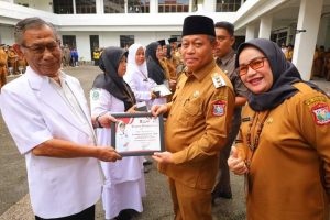 Dinas Kesehatan Kota Tanjungbalai Gelar Upacara Peringatan Hari Kesehatan Nasional yang ke-59 Tahun 2023