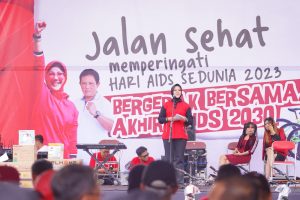 Peringati Hari AIDS Sedunia, KPA Klaten Gelar Jalan Sehat