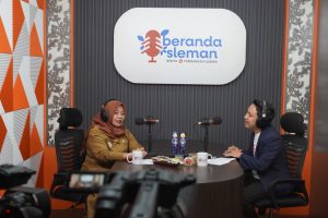 Resmikan Siniar Beranda Sleman, Kustini Bicara Bicara Soal Kemandirian Perempuan