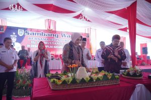 Dua Puluh Enam Tumpeng Warnai Tradisi Bancaan Tutup Sambang Warga