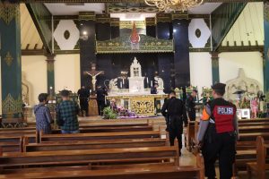 Jelang Natal 2023, Polisi Lakukan Sterilisasi Gereja di Bantul