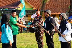 GP Ansor Dan Fatayat NU Tempel Sukses Gelar Pendidikan Dasar Banser dan Garfa