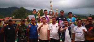 Tommy Irawan Sandra Tutup Turnamen Sepak bola Karang Taruna Tanbertara Cup II 2023