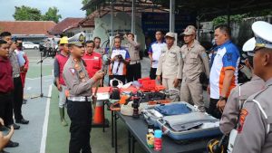 Jelang Operasi Lilin, Satlantas Polres Purbalingga Gelar Apel Satgas Quick Response