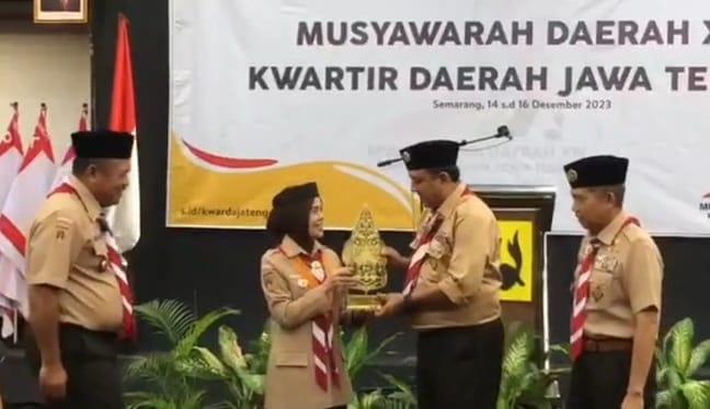 Hebat, Kwarcab Banyumas Mendapatkan Penghargaan Piala Adi Citra Tunas Kencana Yang Kelima