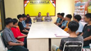 Konselor Polres Purbalingga Beri Pembinaan Psikologi Remaja Hendak Tawuran di Bukateja