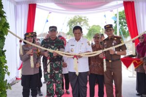 Wabup Klaten Resmikan Jalan Beton Hasil KBMKB XX 2023