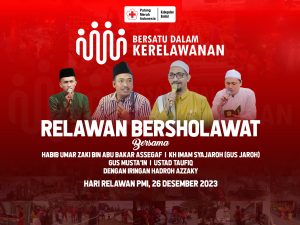 Peringati Hari Relawan PMI 2023, PMI Bantul Gelar Sholawat