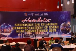 Wawako Ekos Albar Sambut Baik Kegiatan Hexahelix Susun Calendar of Event Pariwisata Kota Padang 2024
