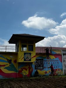 Perbaikan Instalasi Listrik Tembok Keliling Lapas Bukittinggi