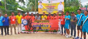 Ketua KONI Kabupaten Pasaman membuka turnamen bola volly antar club se Kabupaten Pasaman