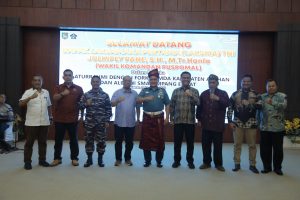 Wakil Komandan Puspomal Bersilaturahmi Dengan Forkopimda Kabupaten Asahan Dan Reunian Alumni SMA Simpang Empat