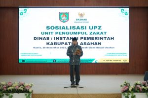 Bupati Asahan Buka Sosialisasi UPZ