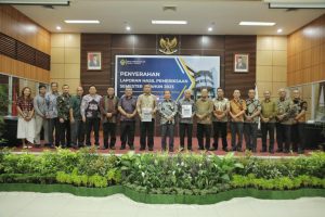 Bupati Asahan Terima Laporan Hasil Pemeriksaan Semester II Dari BPK Perwakilan Provsu