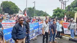 Karyawan PT SPR Datangi Poldasu, Minta Gubuk Liar Penggarap Di Bongkar