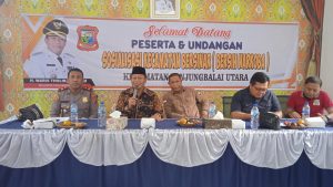 Wali Kota H. Waris Tholib Hadiri Sosialisasi Kecamatan Bersinar Di Kantor Camat Tanjungbalai Utara