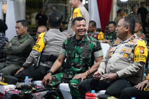 Danrem 072/Pamungkas dan Kapolda DIY Laporkan Situasi Perayaan Tahun Baru