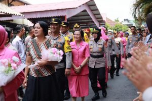 Kapolda DIY Hantarkan Personel Polda DIY Yang Purna Tugas