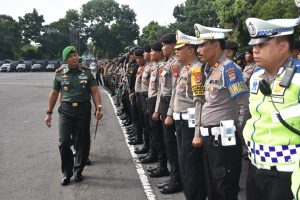Danrem 072/Pamungkas Pimpin Apel Gelar Pasukan Pengamanan Wakil Presiden RI