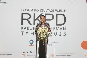 Wabup Sleman Buka Forum Konsultasi Publik RKPD Sleman 2025