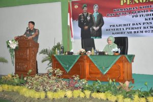 Danrem 072/Pamungkas Ingatkan Anggota Kodim 0729/ Bantul Tentang Netralitas TNI
