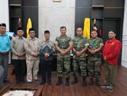 Danrem 072/Pamungkas Terima Audensi Pimpinan Wilayah Muhammadiyah (PWM) DIY