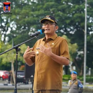 Apel Perdana di 2024, Hendri Septa Gaungkan Pelayanan Lebih Baik Bagi Warga Kota Padang
