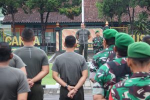 Dandim 0732/Sleman Berikan Jam Komandan di Minggu Pertama Tahun 2024